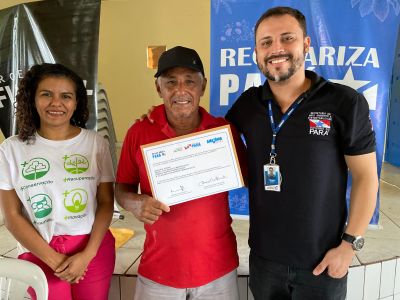 notícia: Semas atende mais de 200 produtores rurais em mutirão de regularização ambiental em Portel, no Marajó
