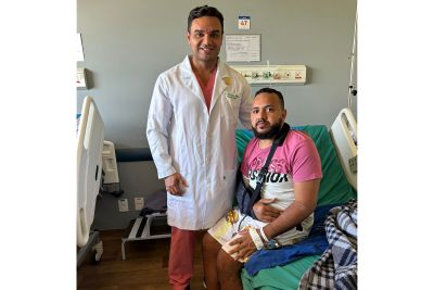 notícia: Cirurgia no Regional do Tapajós 'religa nervos' e paciente volta a mexer o braço