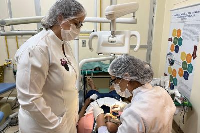 notícia: Hospital Ophir Loyola reforça conscientização sobre câncer de boca