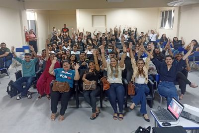 notícia: Sectet promove palestra sobre Maio Laranja na Escolas de Ensino Técnico