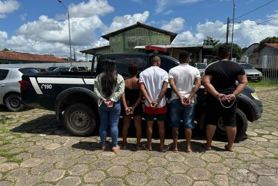 notícia: PC prende grupo criminoso suspeito de roubar e extorquir empresário, em Castanhal 