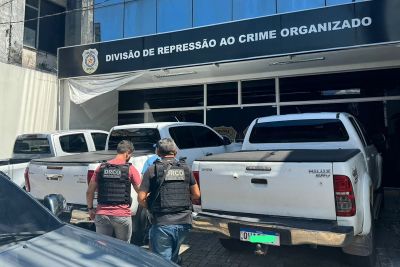 notícia: PC cumpre dois mandados de prisão por extorsão mediante sequestro, em Belém 