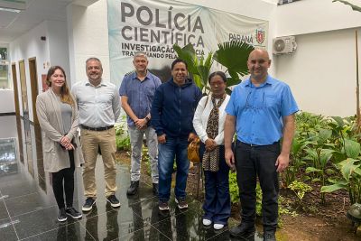 notícia: PCEPA realiza intercâmbio de conhecimento com outras polícias científicas do Brasil