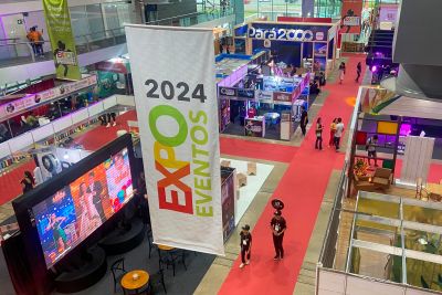 notícia: Centros de eventos do Estado foram apresentados na Expoeventos no Hangar