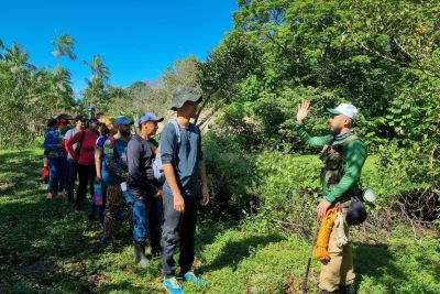 notícia: Curso de Condutor Ambiental de Trilhas e Caminhadas capacita população em Ourém