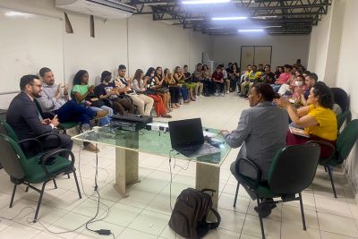 notícia: Equipe da Socioeducação da Fasepa aborda o campo do direito na atuação profissional