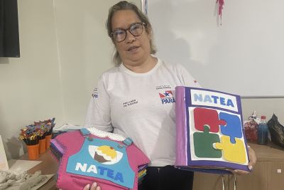 notícia: Especialista do Natea da Policlínica Lago de Tucuruí alerta para sinais de autismo na infância 