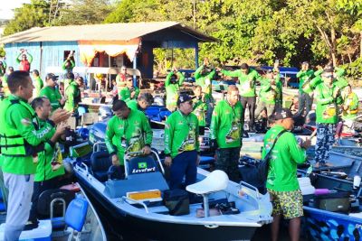 notícia: Setur faz avaliação de evento de pesca esportiva em Tucuruí