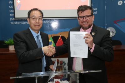 notícia: Uepa recebe vista da delegação de universidade chinesa em Belém
