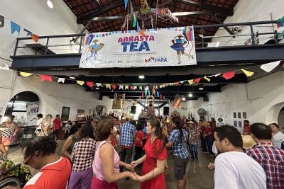 notícia: Sespa promove em Belém o 2° Arrasta TEA, festa junina inclusiva