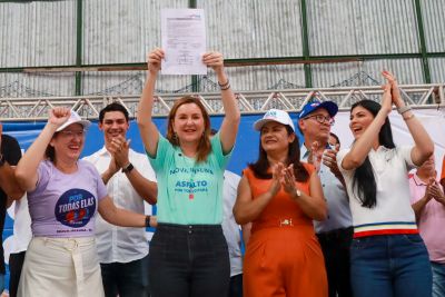 notícia: Vice-governadora garante mais asfalto para o município de Nova Ipixuna