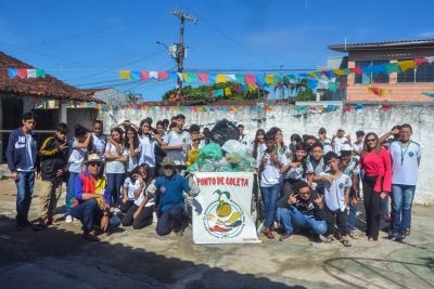 notícia: Escola estadual de Ananindeua desenvolve projeto de reciclagem de resíduos sólidos