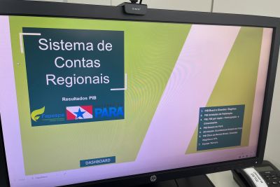 notícia: Fapespa lança Dashboard de Contas Regionais do Pará 