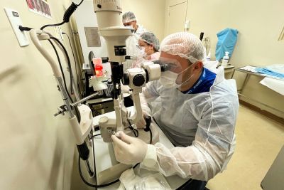 notícia: Governo do Pará aprimora serviços para ampliar transplantes de córneas 