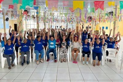 notícia: PC promove palestra sobre combate à violência contra idosos em Santarém