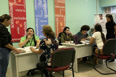 notícia: Em Belém, Seaster realiza feirão de empregos com oferta de vagas para pessoas com deficiência 