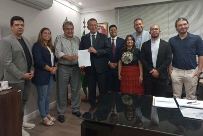 notícia: Cosanpa assina contrato de gerenciamento do Projeto Prodesan