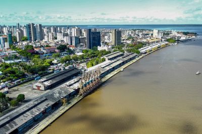 notícia: Semas autoriza dragagem no Porto de Belém em preparação para COP 30