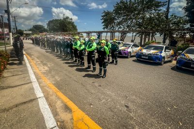 notícia: Mais de 400 agentes reforçam a segurança na ilha de Mosqueiro, Distrito de Belém