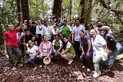 notícia: Semas discute oportunidades da bioeconomia em Santo Antônio do Tauá