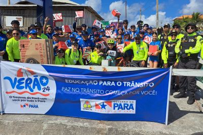 notícia: Passeio Ciclístico do Detran incentiva o transporte sustentável em Salinópolis