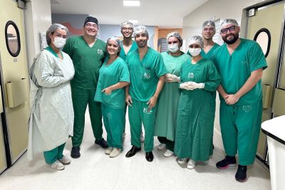 notícia: Microcirurgia inédita no Estado é realizada pelo Ophir Loyola
