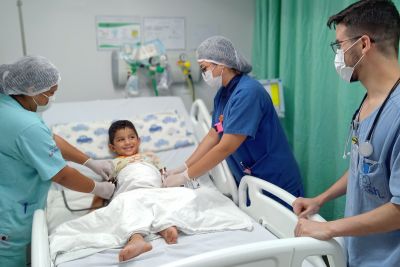 notícia: Hospital do Sudeste do Pará se destaca em pediatria de alta complexidade  