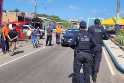 notícia: Sistema de Segurança Pública garante tranquilidade no último sábado de julho em Ajuruteua 