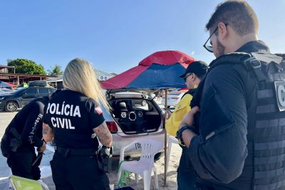 notícia: Com atuação integrada e rigor, Polícia Civil combate à poluição sonora de Salinópolis e Mosqueiro