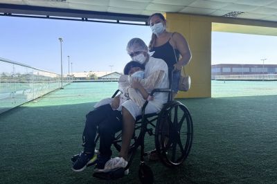 notícia: Hospital proporciona encontro de paciente com o filho