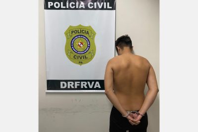 notícia: Polícia Civil prende homem por praticar roubos em Belém