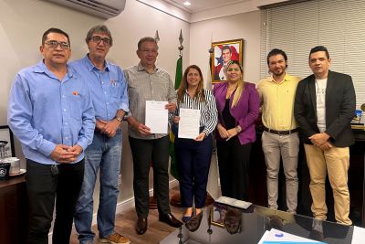 notícia: Cosanpa assina dois novos contratos para gestão do Prodesan