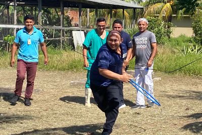 notícia: Hospital Regional do Marajó homenageia os pais com temática dos Jogos Olímpicos