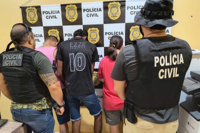 notícia: Polícia Civil prende cinco pessoas por tortura e associação criminosa em Uruará