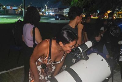 notícia: Planetário do Pará promove observações da lua neste mês de agosto em Belém 