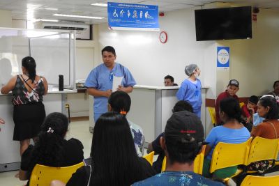 notícia: Hospital da Transamazônica faz campanha para aleitamento materno