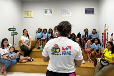 notícia: Detranzinho retoma atividades educativas após as férias escolares