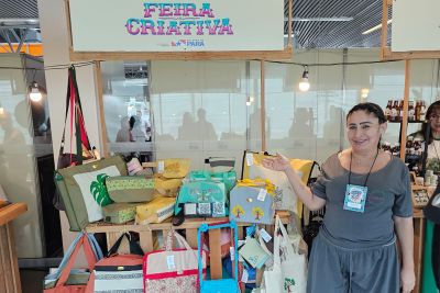 notícia: Cooperativa de Internas do sistema prisional mostra sua produção na Feira Pan-Amazônica do Livro