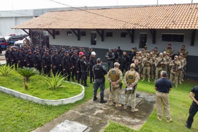 notícia: Seap realiza treinamento operacional simulando a retomada do Complexo Penitenciário de Santa Izabel