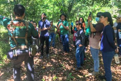 notícia: Capacitação do Ideflor-Bio fortalece educação ambiental e valorização de Unidade de Conservação em Marituba