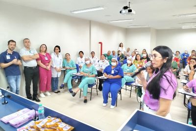 notícia: Regional de Marabá capacita profissionais para combater a violência contra a mulher