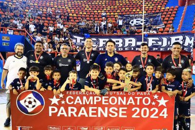 notícia: Clube do Remo conquista três títulos no futsal, na Arena Mangueirinho