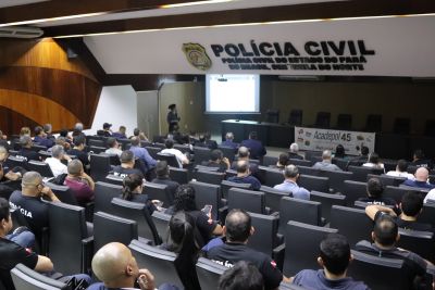 notícia: Polícia Civil promove curso para aperfeiçoar técnicas de identificação civil e criminal