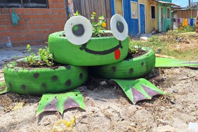 notícia: Projeto do CIIR oportuniza Educação Ambiental em bairro de Belém 