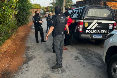 notícia: Polícia Civil deflagra a terceira fase da operação 'Parasita' e cumpre mandados de prisão em Barcarena