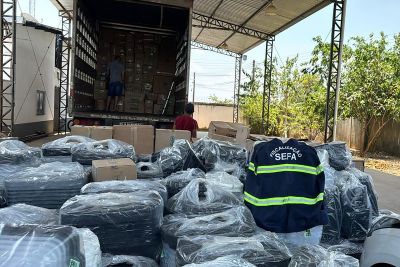 notícia: Sefa apreende equipamentos eletrônicos subfaturados em Carajás