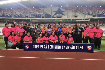 notícia: No Mangueirão, Paysandu vence o Remo e conquista a Copa Pará de Futebol Feminino  