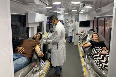 notícia: Fundação Hemopa e Banpará se unem para incentivar a doação de sangue