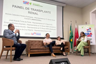 notícia: Estado reúne especialistas e lança novas ações para o avanço dos transplantes no Pará