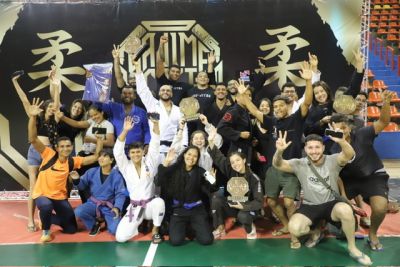 notícia: Governo do Pará apoia Hajime Cast de Jiu-Jitsu, no Mangueirinho